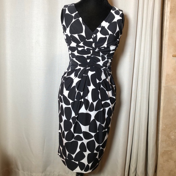Phase 8 Graphic Print Midi Dress Size 12 - Picture 2 of 4